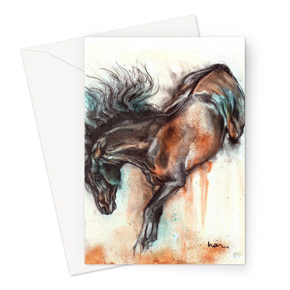 The Spaniard Greeting Card