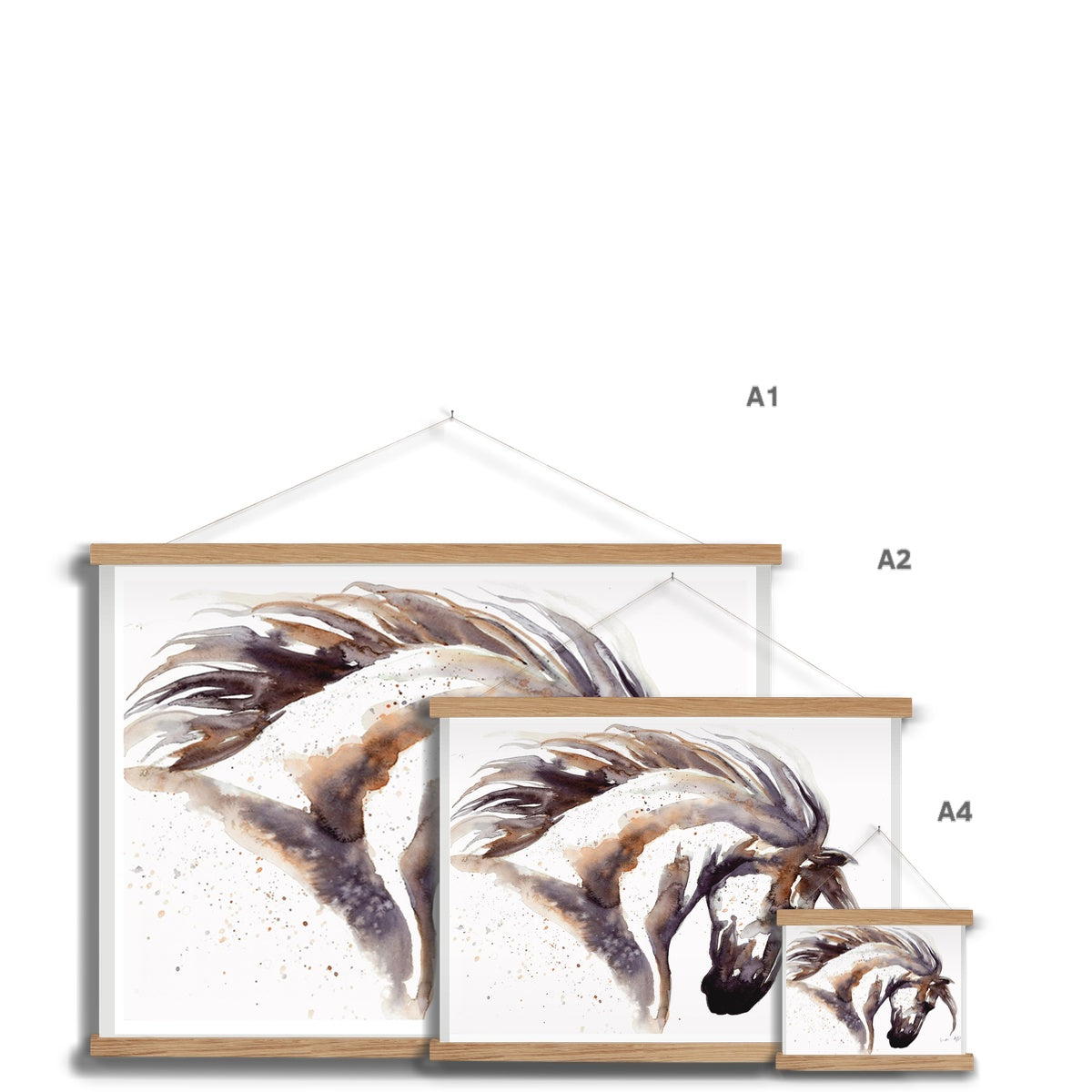 Composed Art Print with Hanger