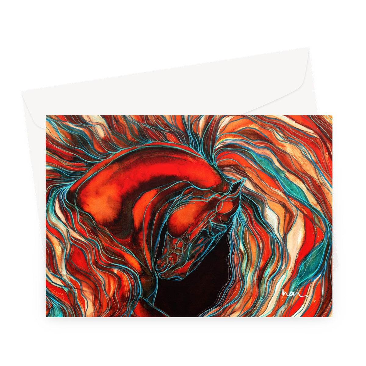 Typhon Greeting Card