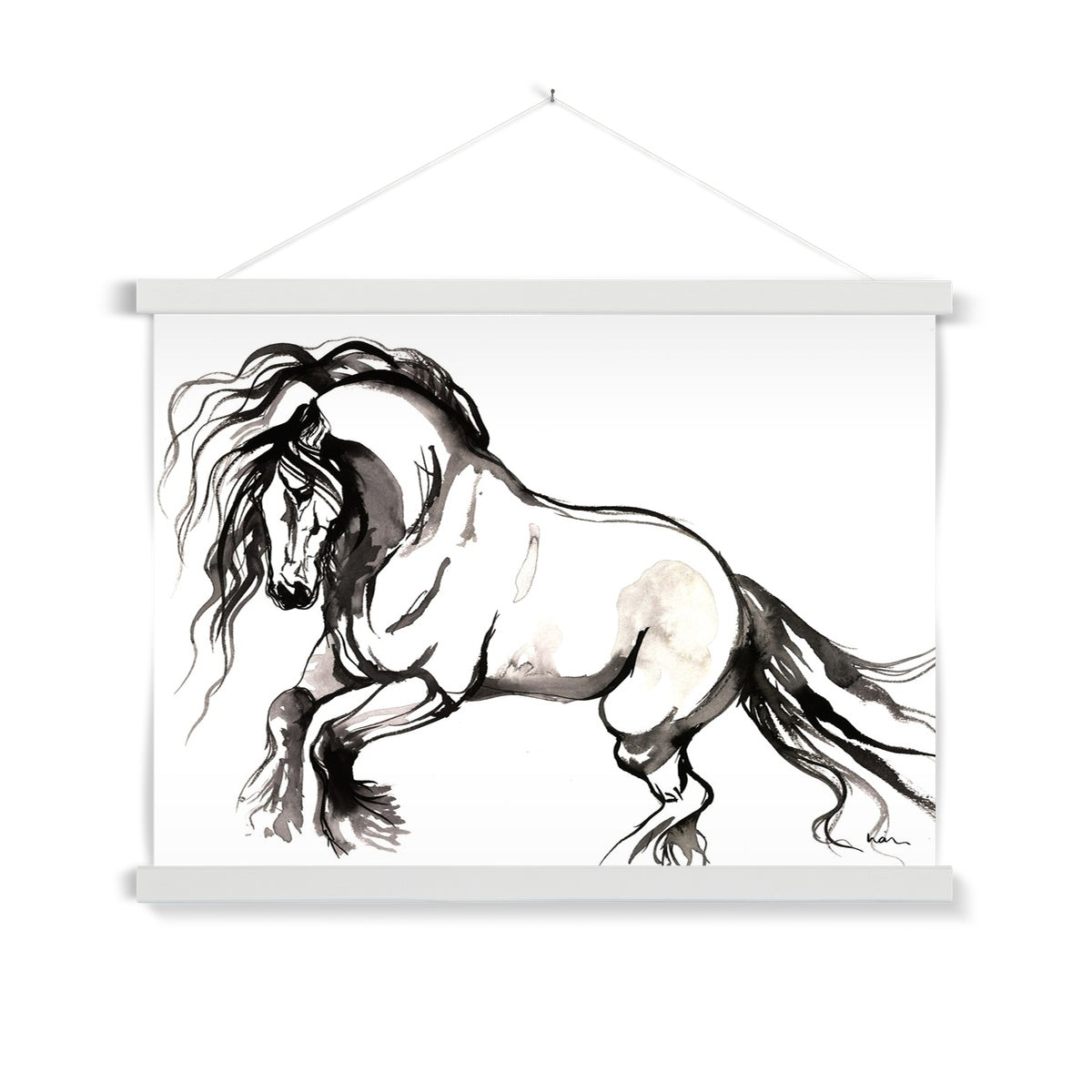 Stygian Art Print with Hanger