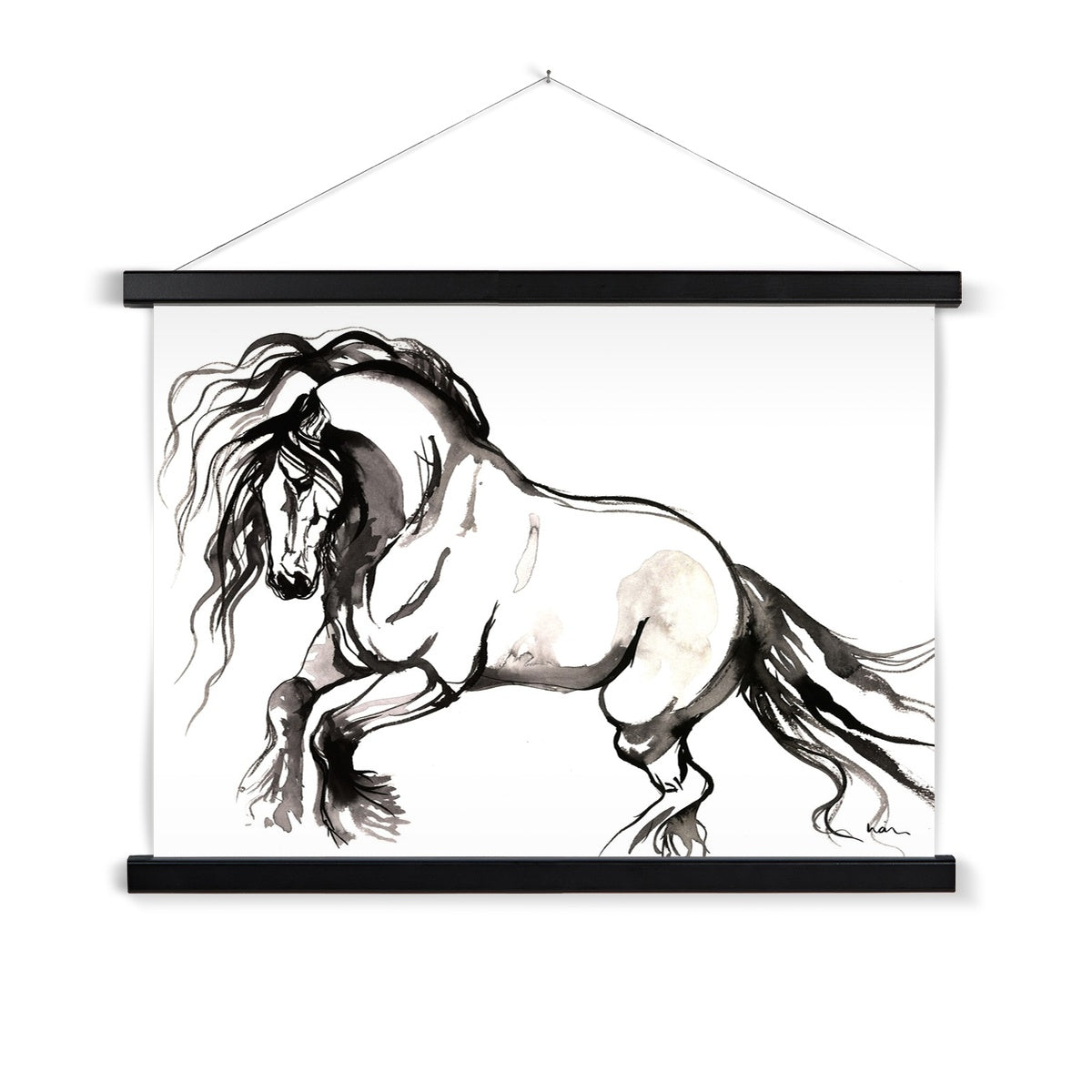 Stygian Art Print with Hanger