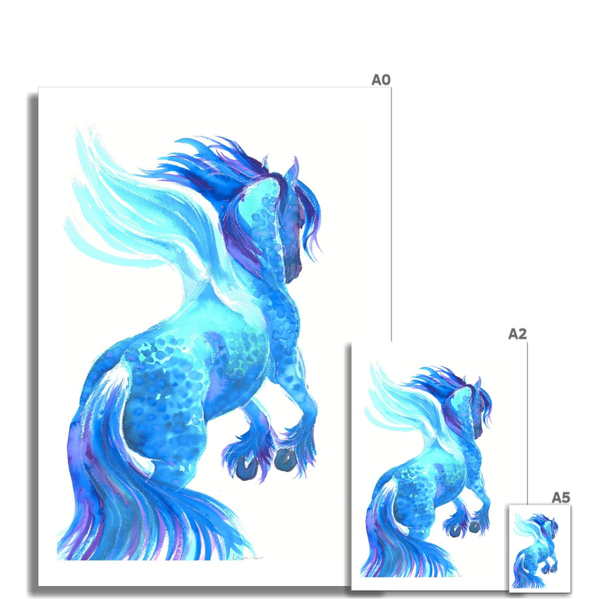 Sapphirine Art Print