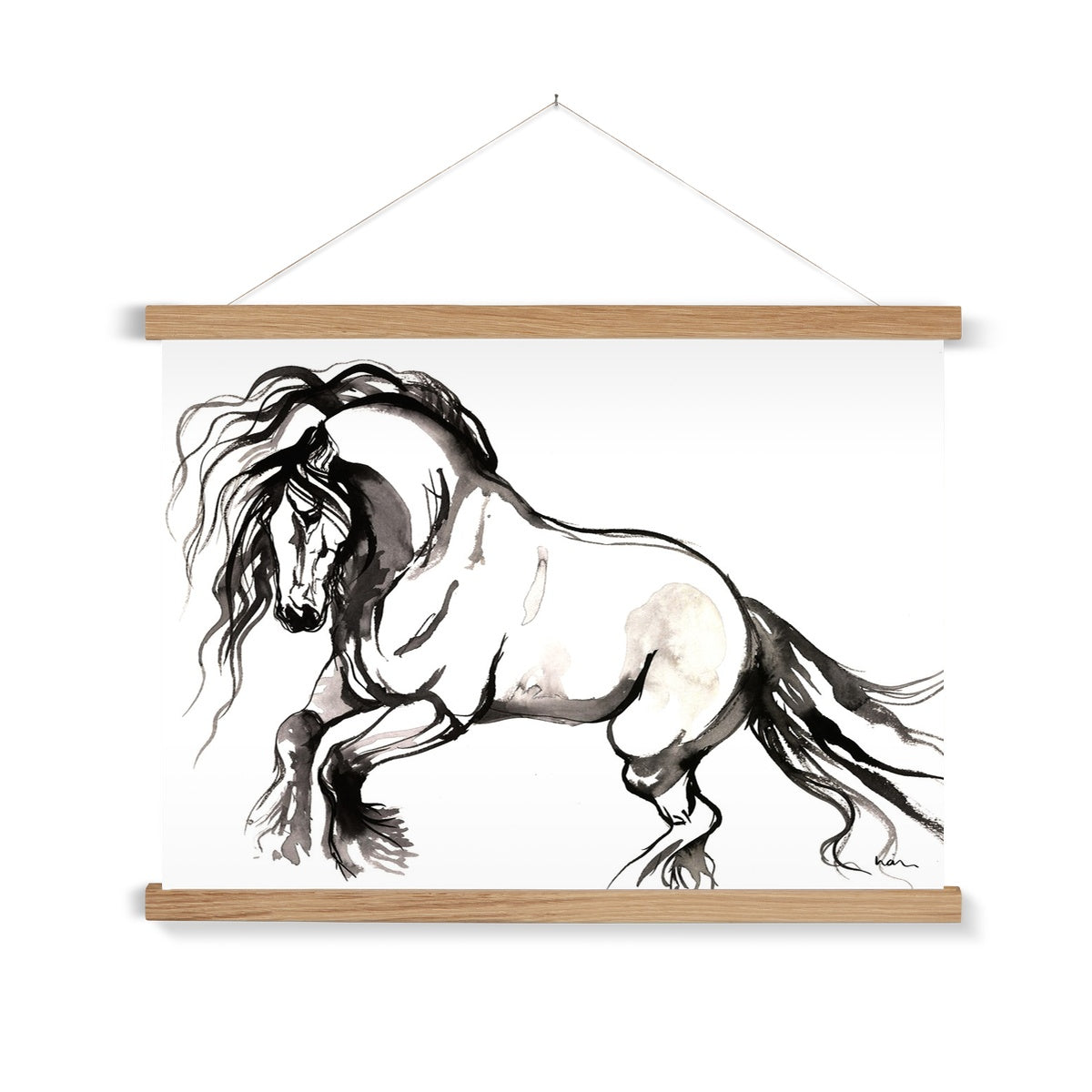 Stygian Art Print with Hanger