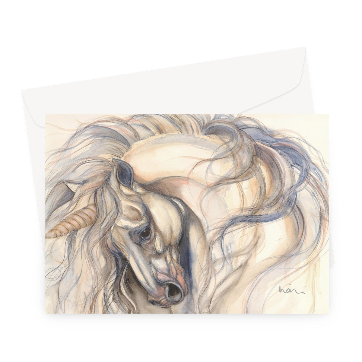 The Unicorn Greeting Card