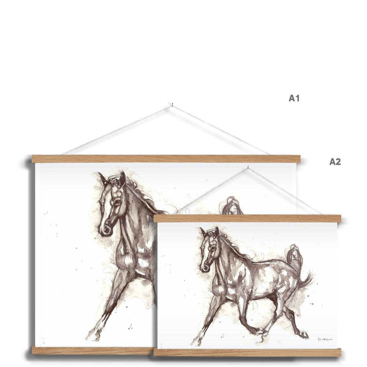 Sienna Art Print with Hanger