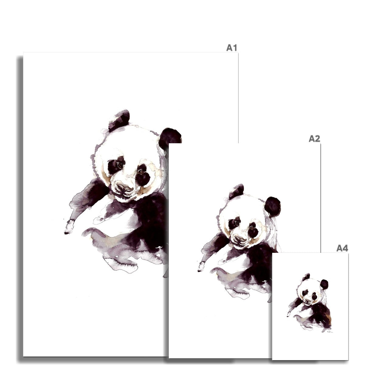 Panda Ma Art Print