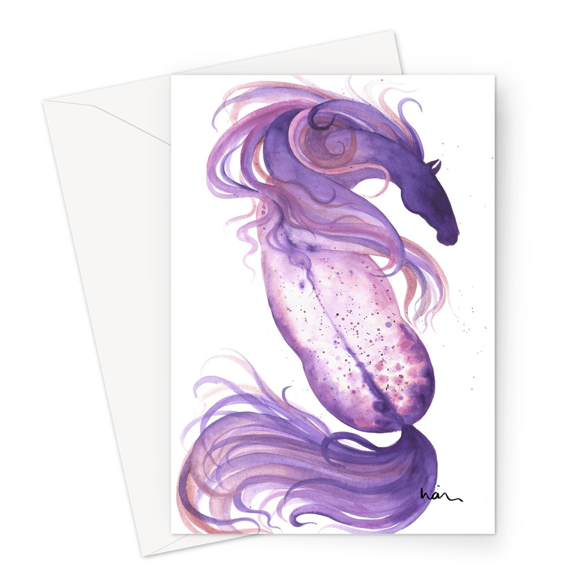Phoenician Mare Greeting Card
