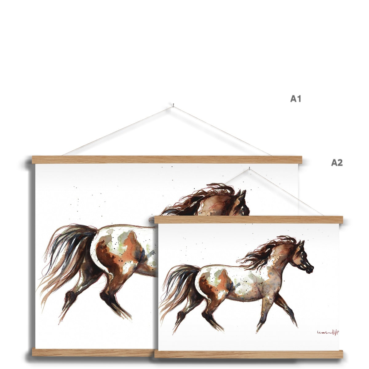 Spring Art Print with Hanger