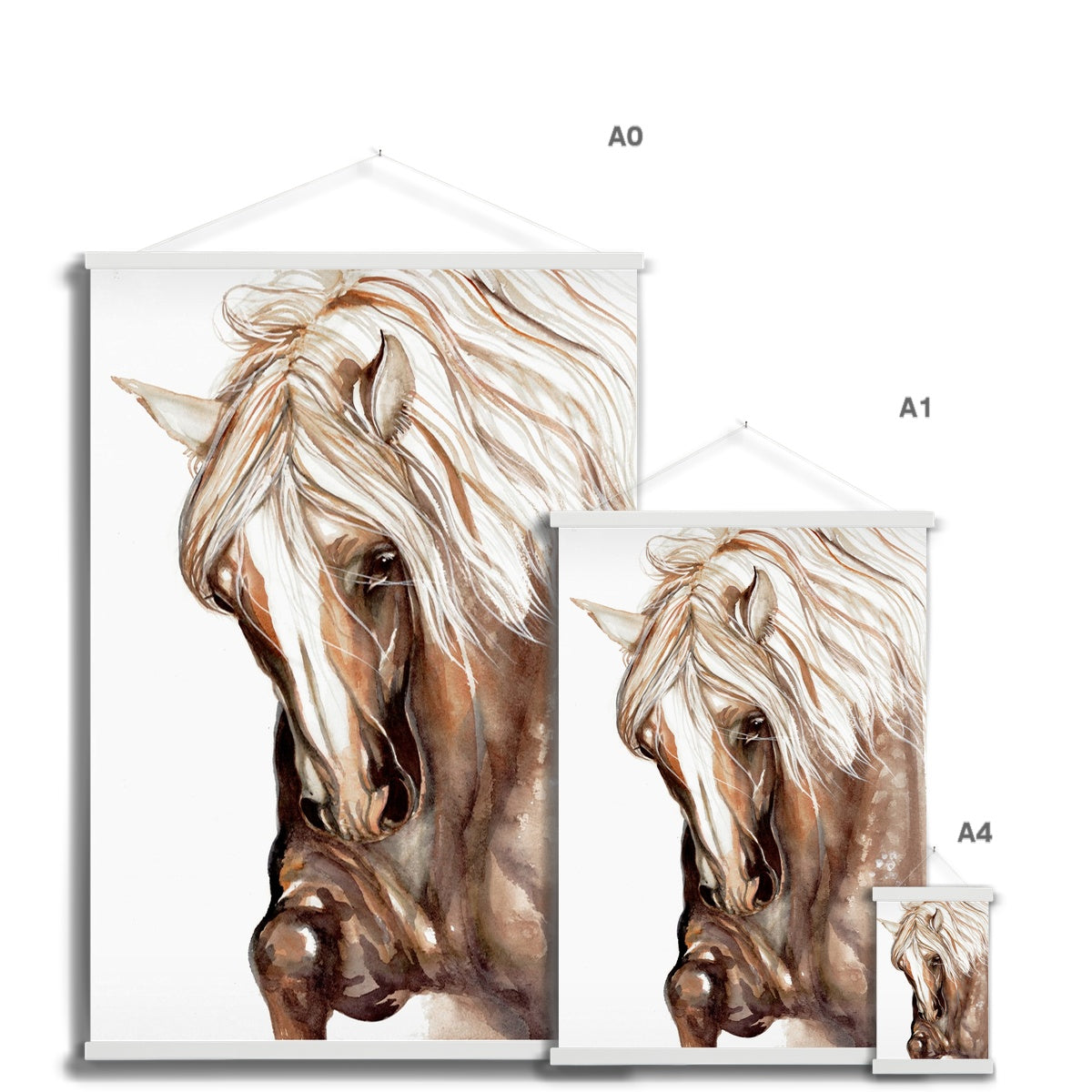 Dippy Art Print with Hanger