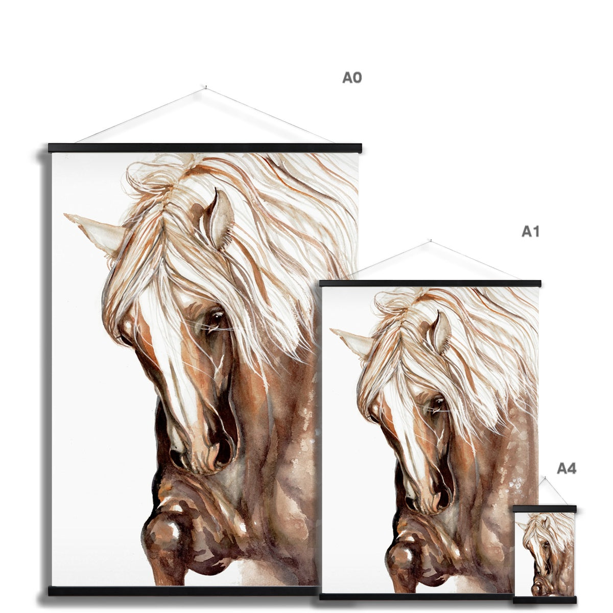 Dippy Art Print with Hanger