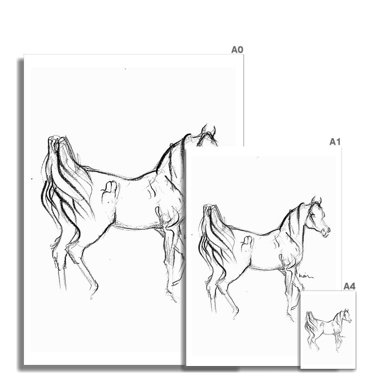 Silhouette Art Print