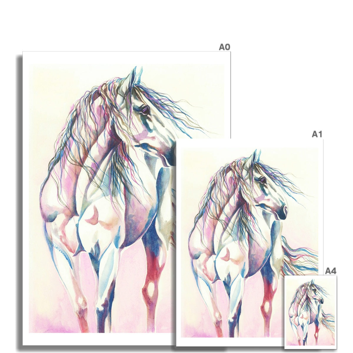 Pastel Art Print
