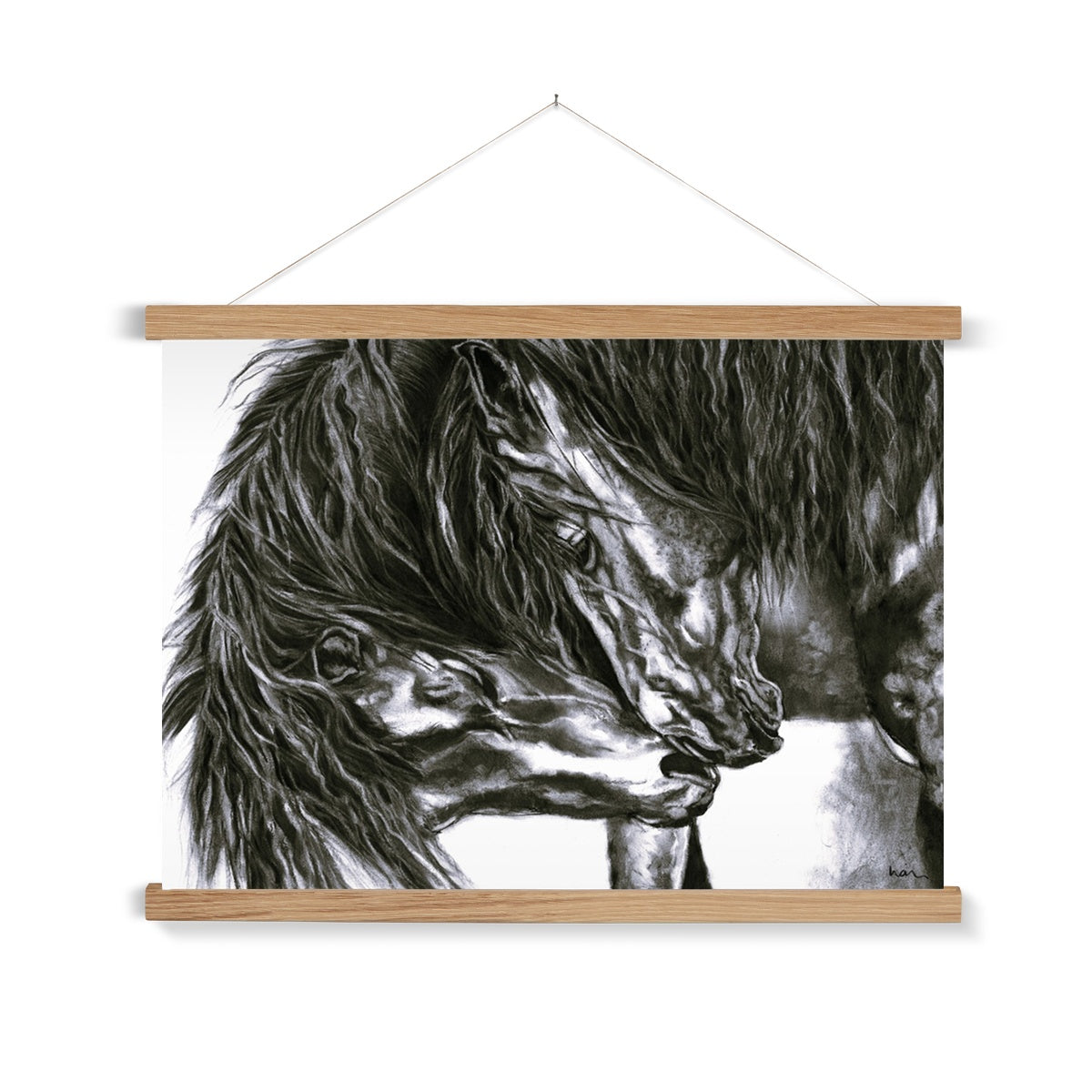 Affection Art Print with Hanger