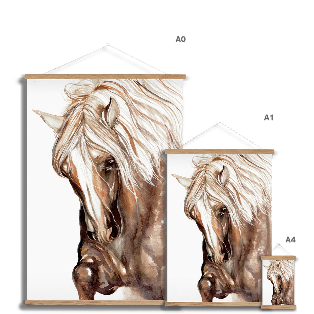 Dippy Art Print with Hanger