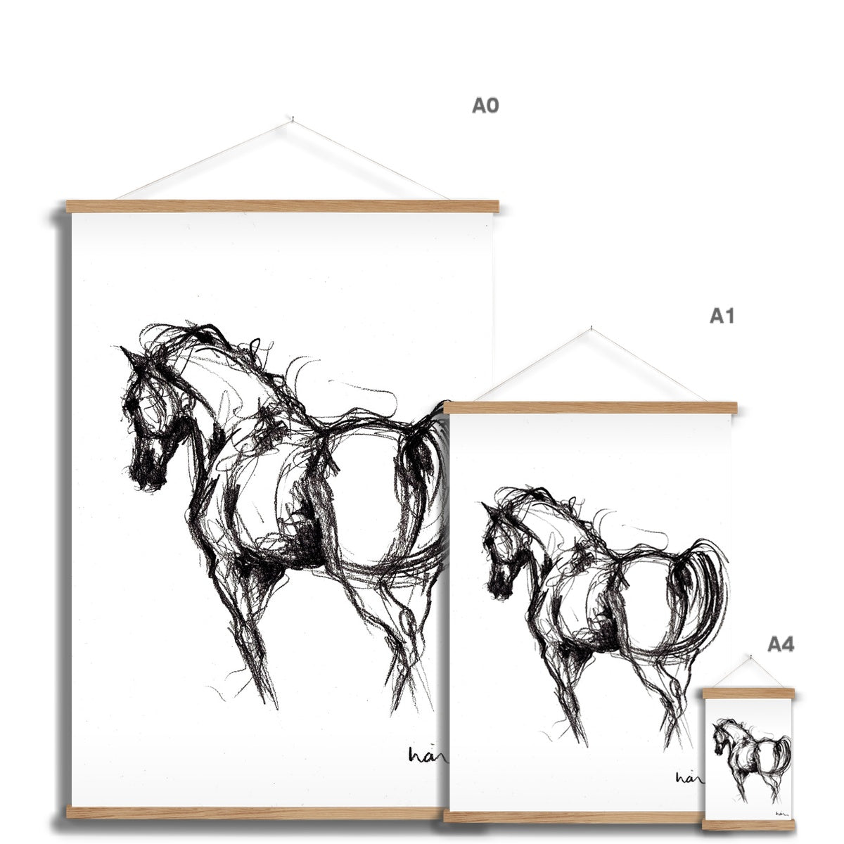 Frame Art Print with Hanger