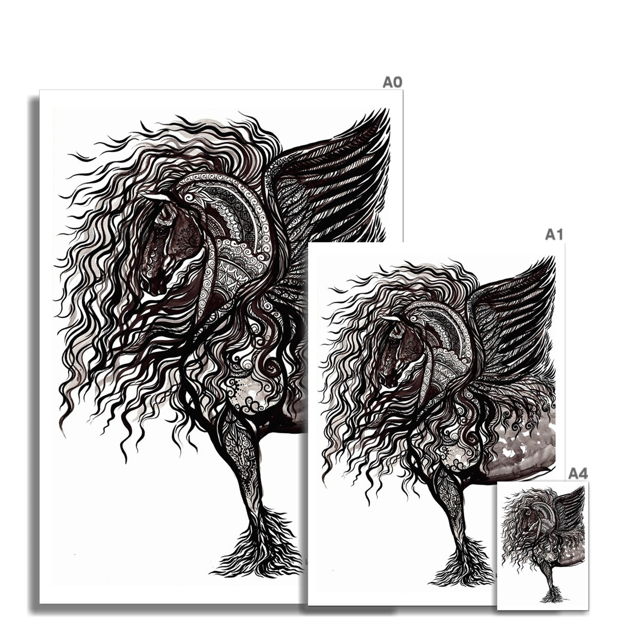 Onyx Art Print
