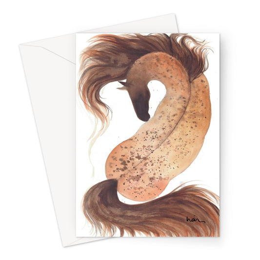 Deo Greeting Card