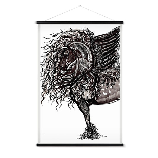 Onyx Art Print with Hanger