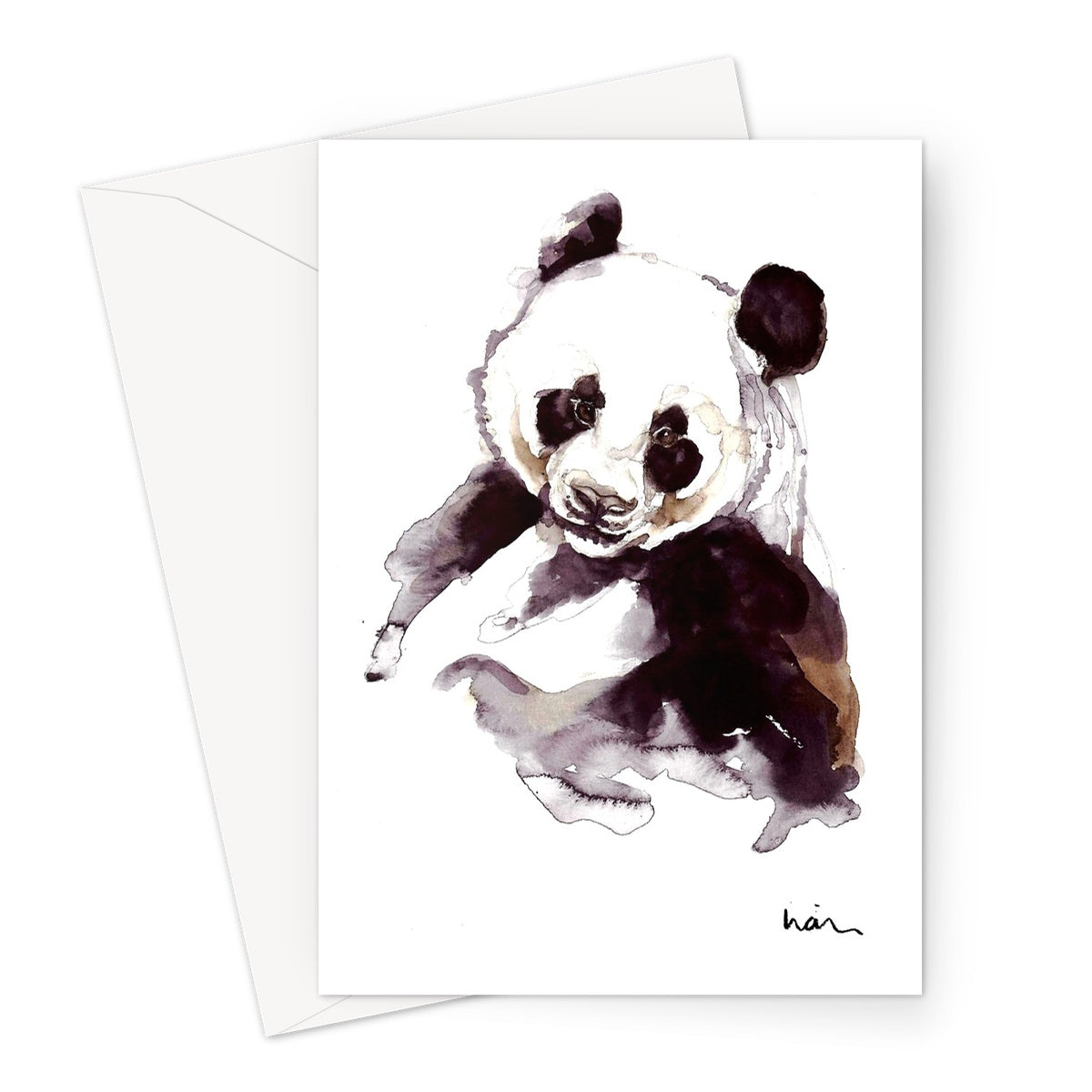 Panda Ma Greeting Card