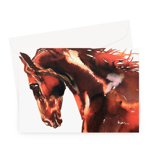 Sanguine Greeting Card