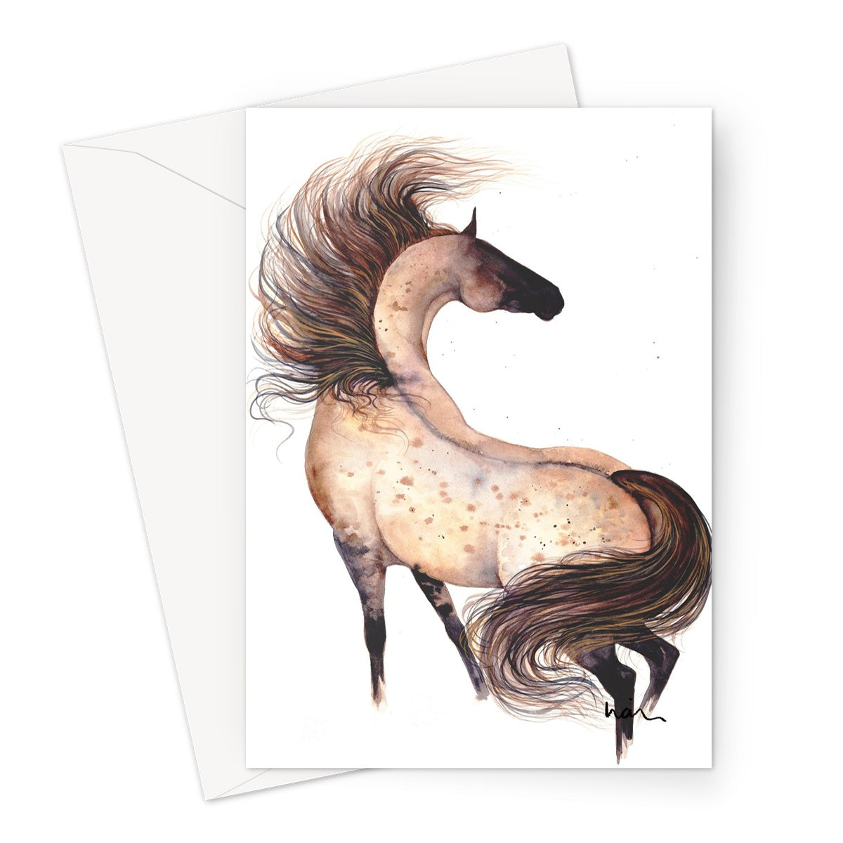 The Buckskin Greeting Card