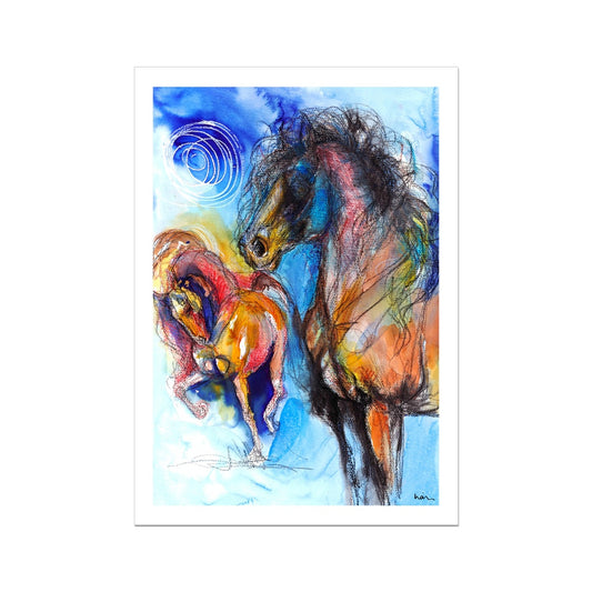 Stroke of Colour Art Print