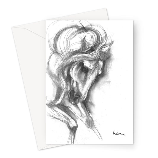 Solemn Greeting Card