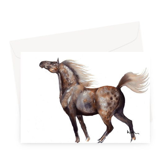 Poised Pony Greeting Card