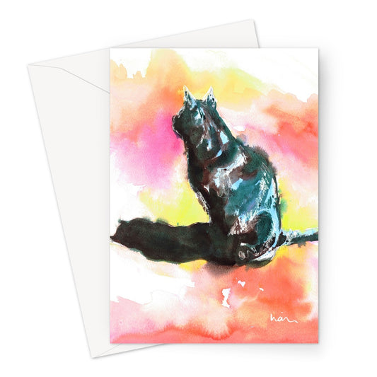 Tomcat Greeting Card