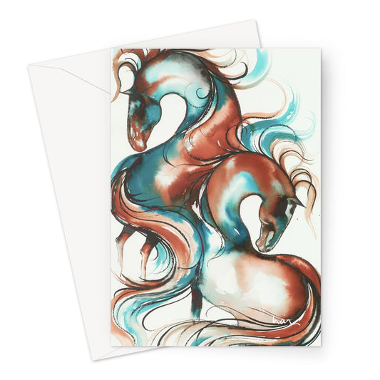 Duality Greeting Card