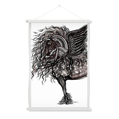 Onyx Art Print with Hanger