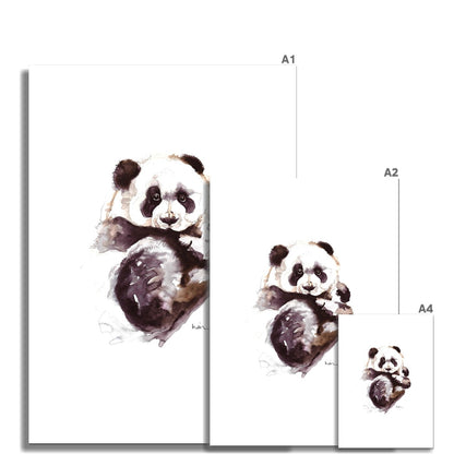 Panda Baby Art Print