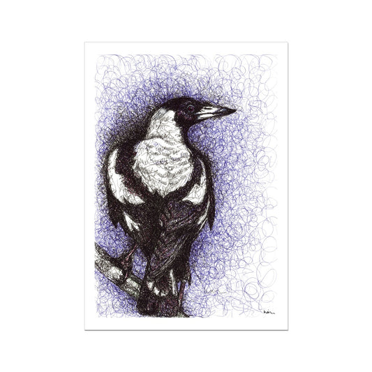 Magpie Art Print