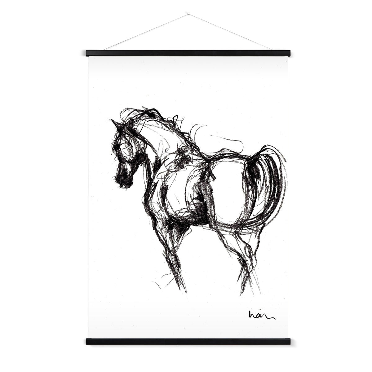 Frame - Horse Wall Art | Lian Meaney Freehand Artist