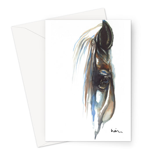 Portrait Greeting Card