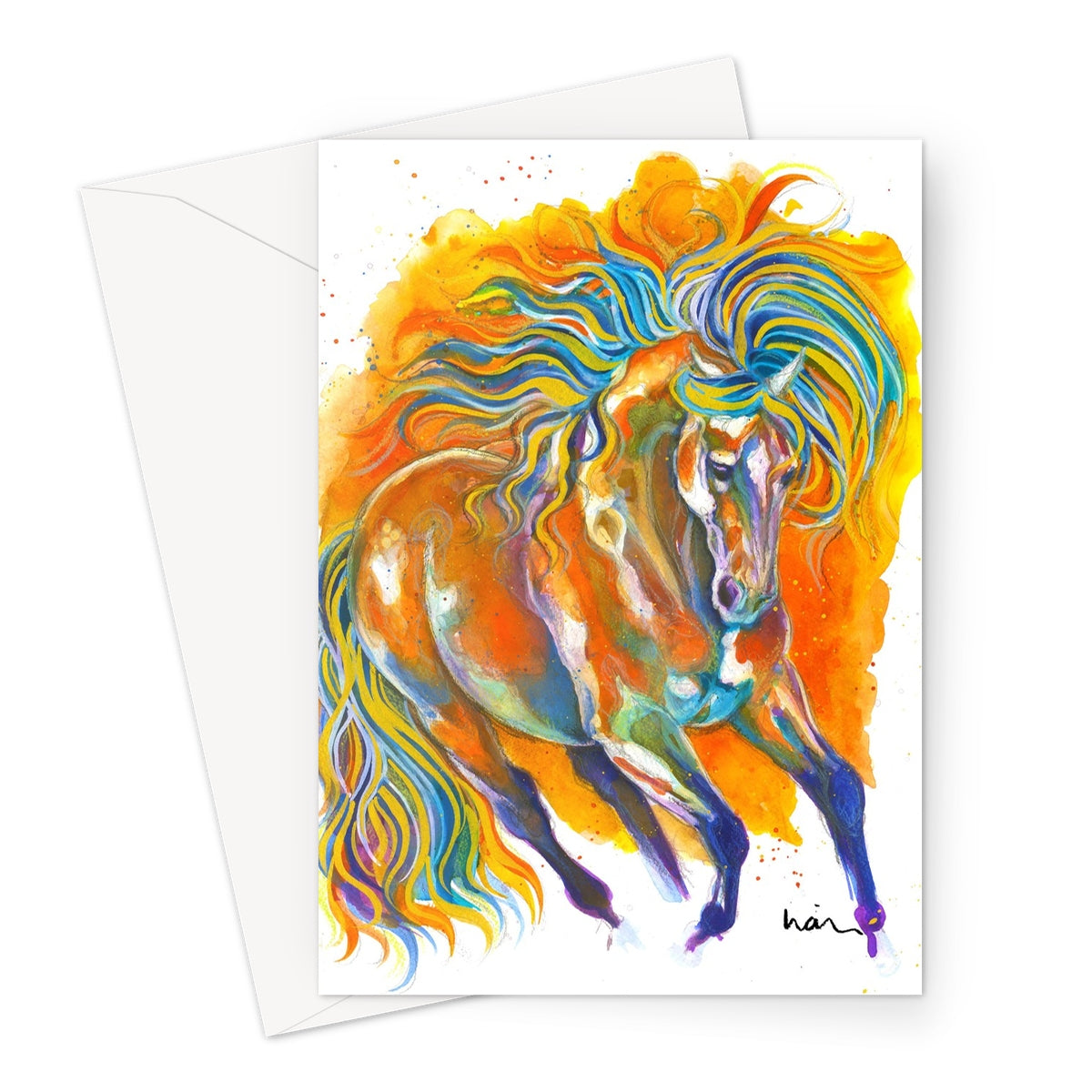 Glaur Greeting Card